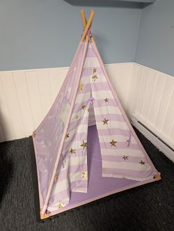 Lilac Color Tent - Perfect For Kids & Dolls!