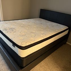 Queen Mattress And Bedframe