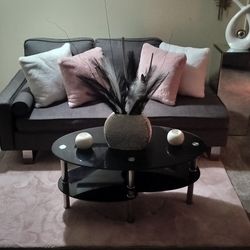Noble House Typhaine Loveseat Chaise Lounge 
