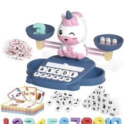NEW* Ibertal Unicorn Multipurpose Math Game Balance Set