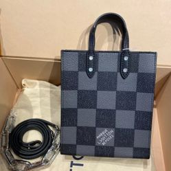 Louis Vuitton Sunset Collection Limited Edition Black Checkered Bag
