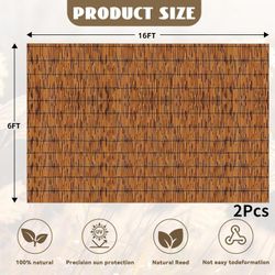 Bamboo Fence 6 ft x 16 ft