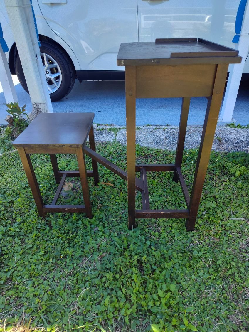 Cushman Antique Telephone Stand