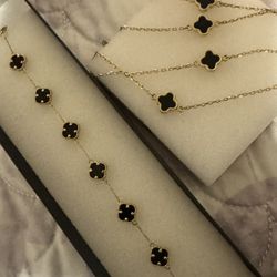 14k necklace and 10k bracelet