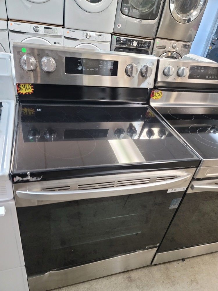 LG Electric Stainless Steel Electric 220volt Stove Range Estufa