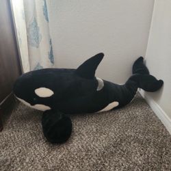 Seaworld Dolphin And Shamu. Large Plushies. Cuddle Size