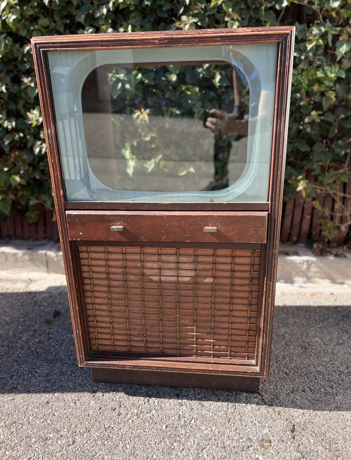 Gutted 1950s Vintage Television TV
