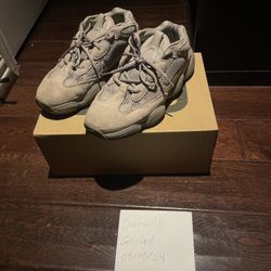 Adidas Yeezy 500 Ash Grey Sz 9.5