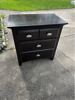 Black Nightstand