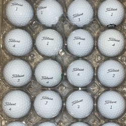 24 Like New Titleist Prov1 Golf Balls As Pictured ⛳️ 