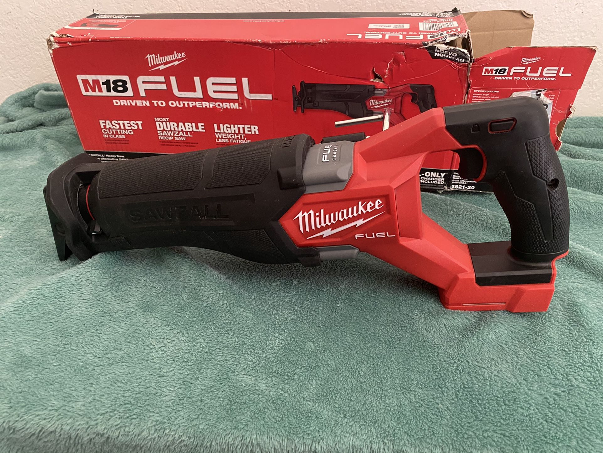 Sawzall Recip Saw Fuel