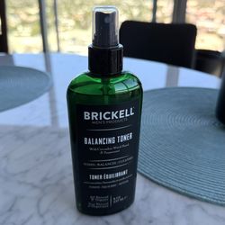 Brickell Balancing Facial Toner 8 oz Men