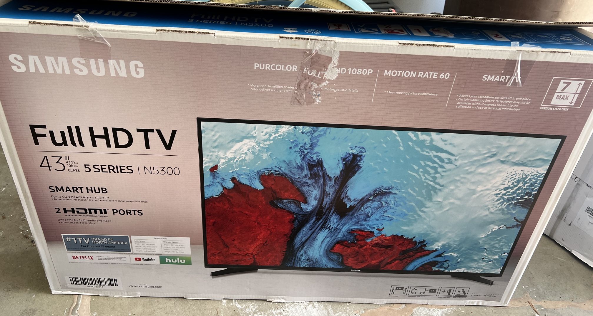 Samsung 43’’ HDTV