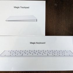 Apple Magic Keyboard And Magic Trackpad