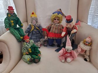 Clown Collectible Dolls