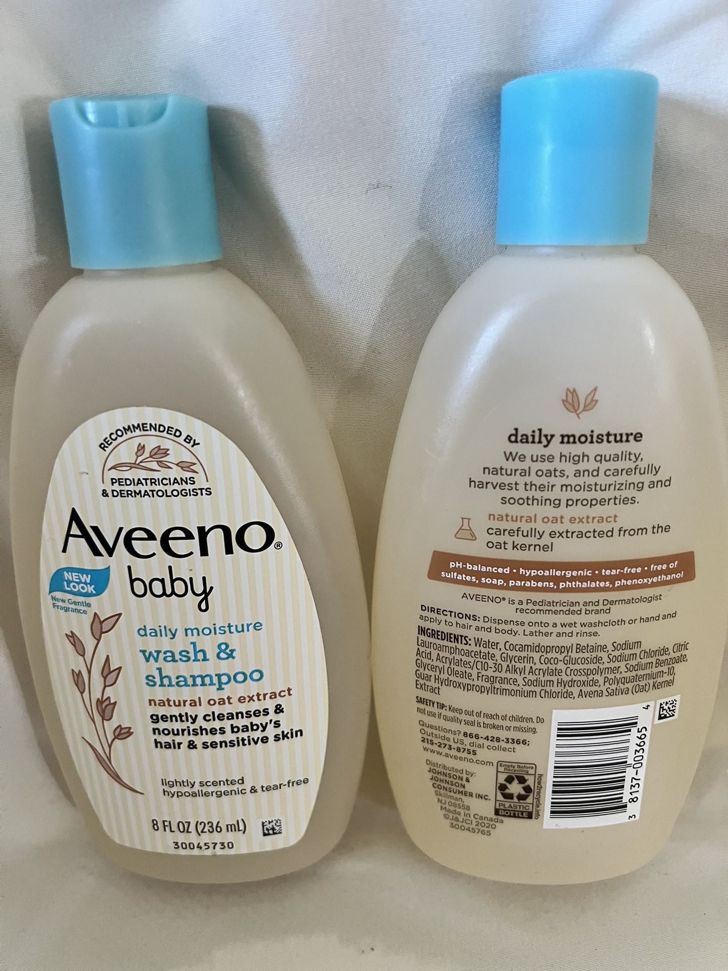 AVEENO & JOHNSON’S Baby Wash, Shampoo, And Lotion