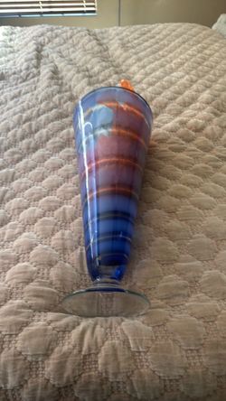 Swedish Kosta Boda Glass vase
