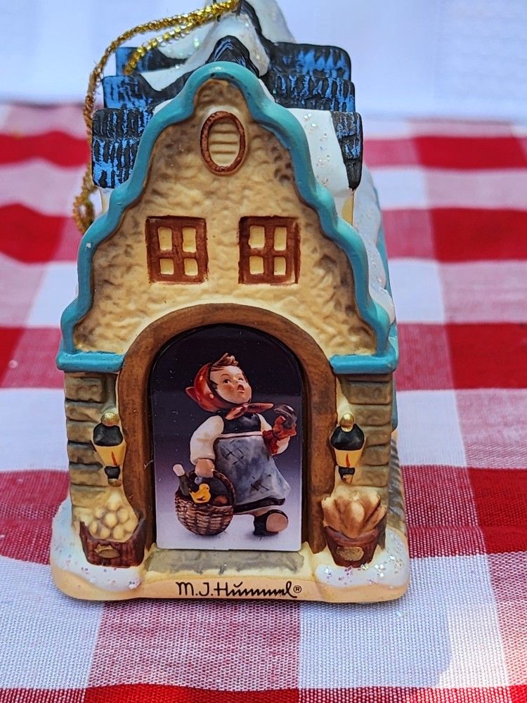 M.J.Hummel light-up Christmas Ornament