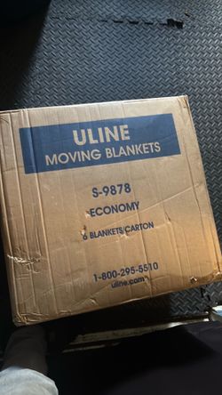 6 brand new moving blankets