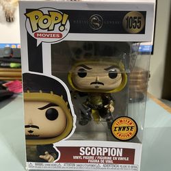 Funko Pop Mortal Kombat #1055 Scorpion Chase Limited Edition