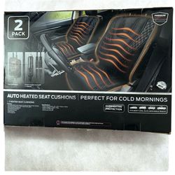 Auto heated seat cushions