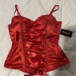 Red Corset Top