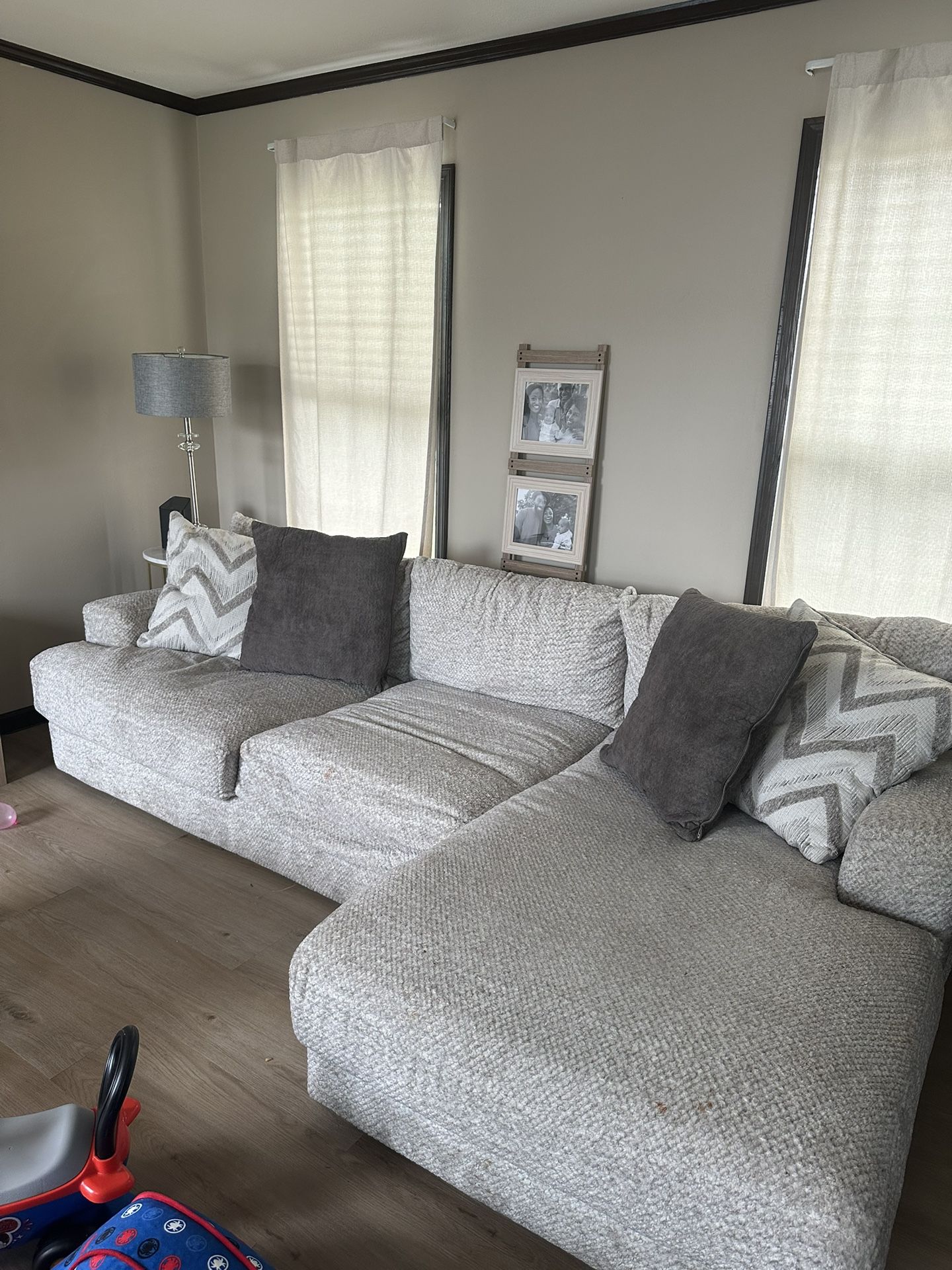Sectional Grey Couch