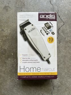 Andis Hair Clippers Complete Home Haircutting Kit (19 Pieces)