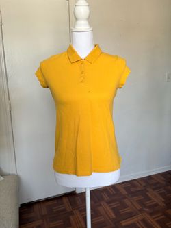 The Children’s place girls yellow polo shirts size 14