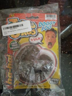 Fake poop