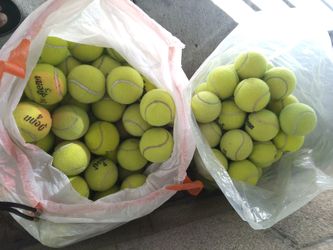 50 Used Tennis Balls for $20