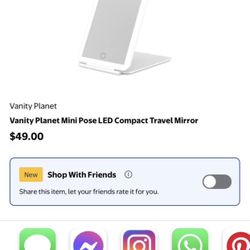 Vanity Mirror Travel