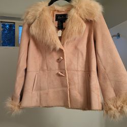 Terry Lewis Classic Luxeries pink fur coat