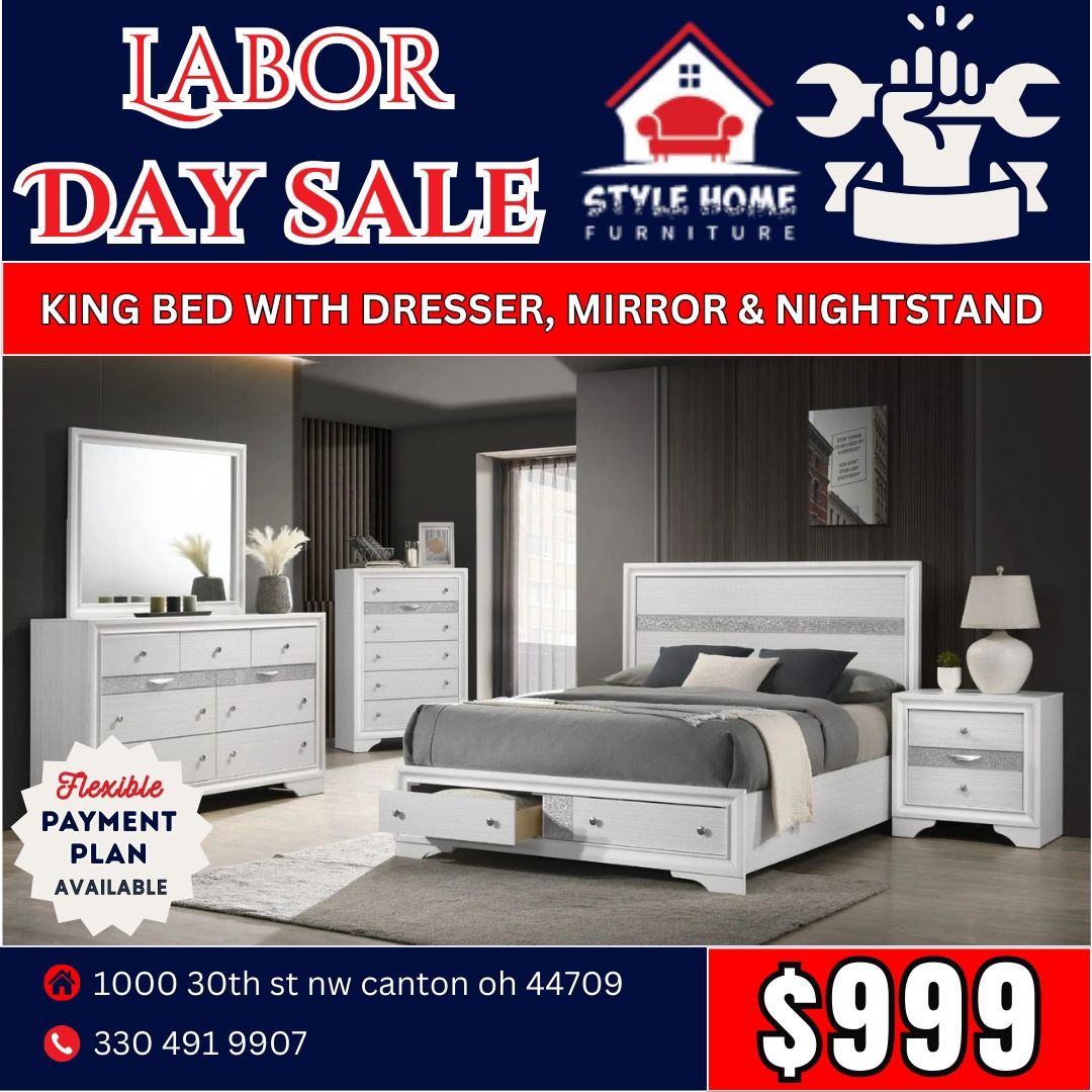 King Bedframe Set $999