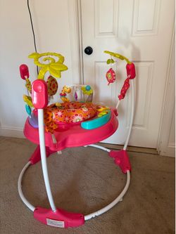 Baby girl activity jumper