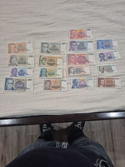 Yugoslavia Different Banknote
