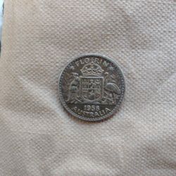 Coin 1 Florin Australia 