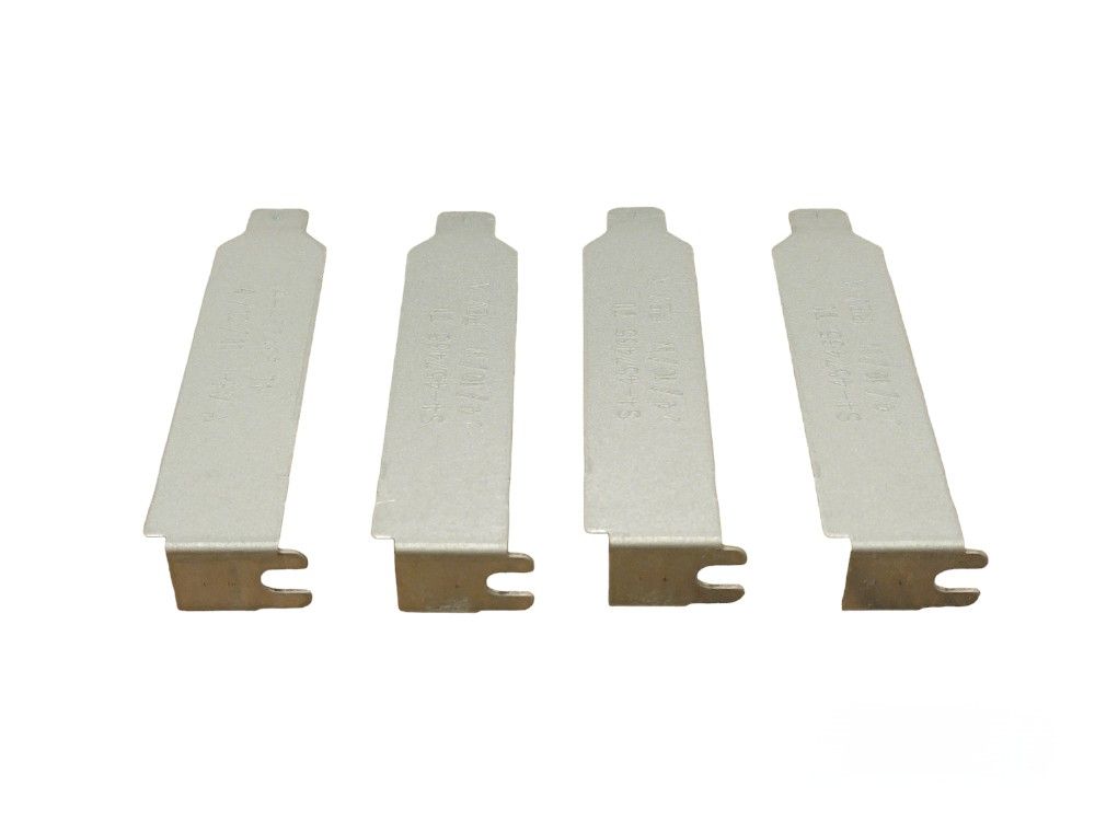 4pcs Metal PCI Blank Expansion Slot Cover Dust Filter Blanking Board
