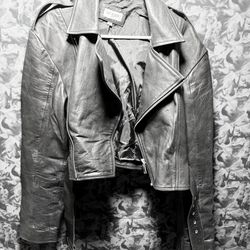 Retail $600+ Musier Paris Black 100% Lan Leather Jacket   The Musier Paris Black 100% Lan Leather Jacket is a stylish and versatile mid-length jacket 