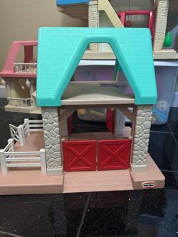 Vintage Little Tikes Toy Barn Playset