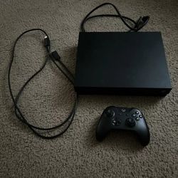 Good Xbox One X  With Two Wireless  Controller 