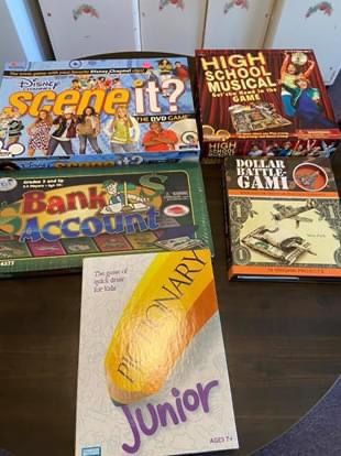 5 games
