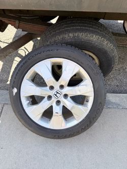Honda tire and rim