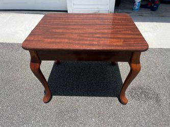 Small wooden table