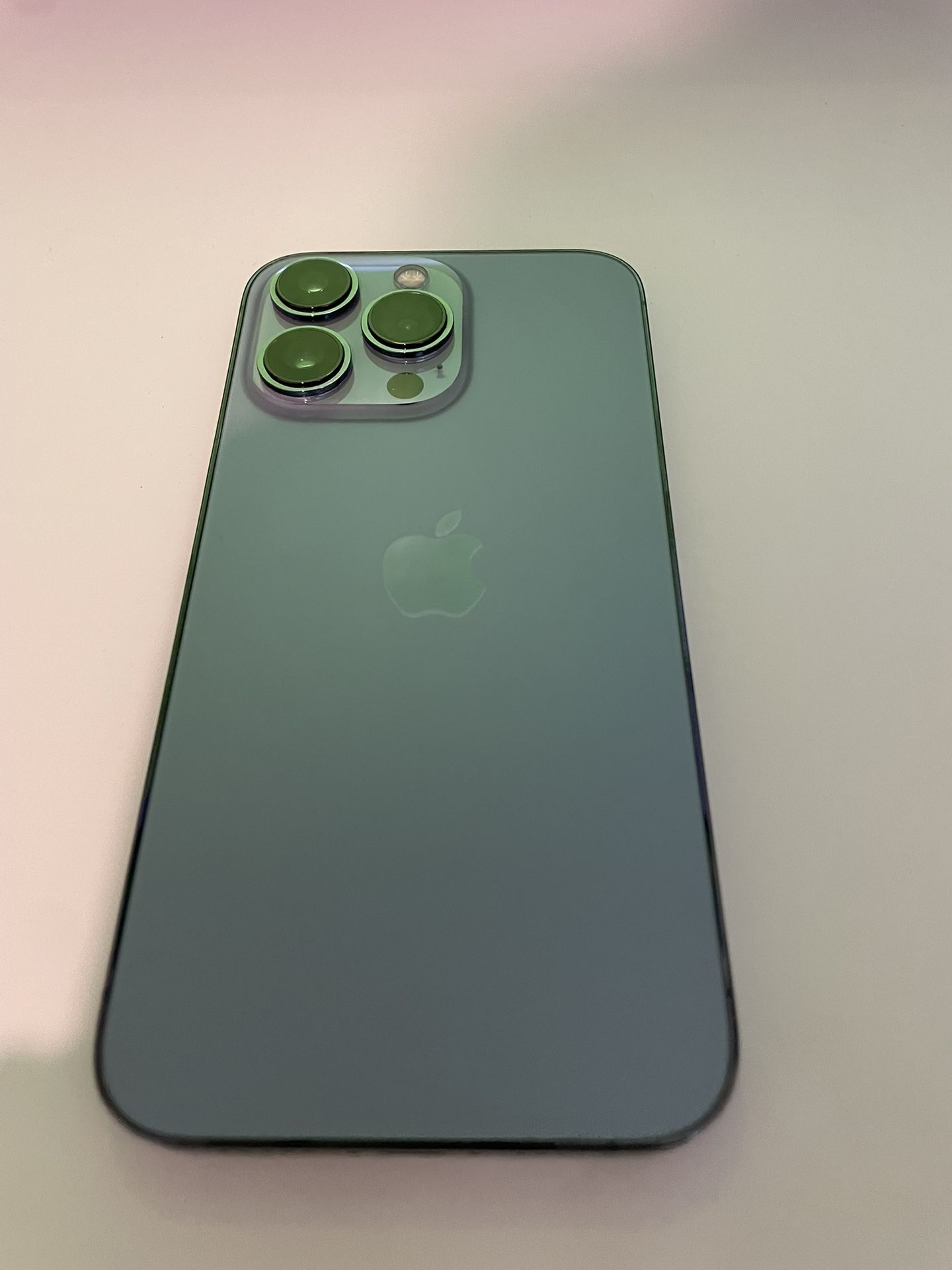 iPhone 13 Pro, 128GB, Sierra Blue, minor scratches and flawless back. (T-Mobile)