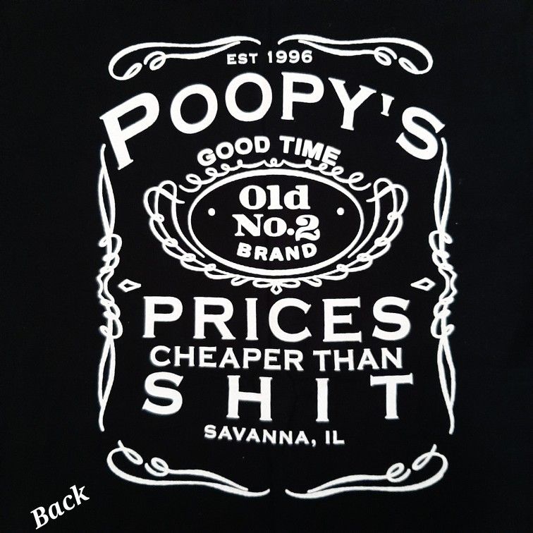 June 2025 - Poopy's Bar T-Shirt & Coozie SET