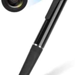 Camera Mini Camera Pen HaD 1080P Video Recorder, Spy Gear Body Camera Portable Pocket Camera with 64GB SD Card for Business Meeting and Security.