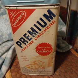 Nabisco Cracker Can 1969