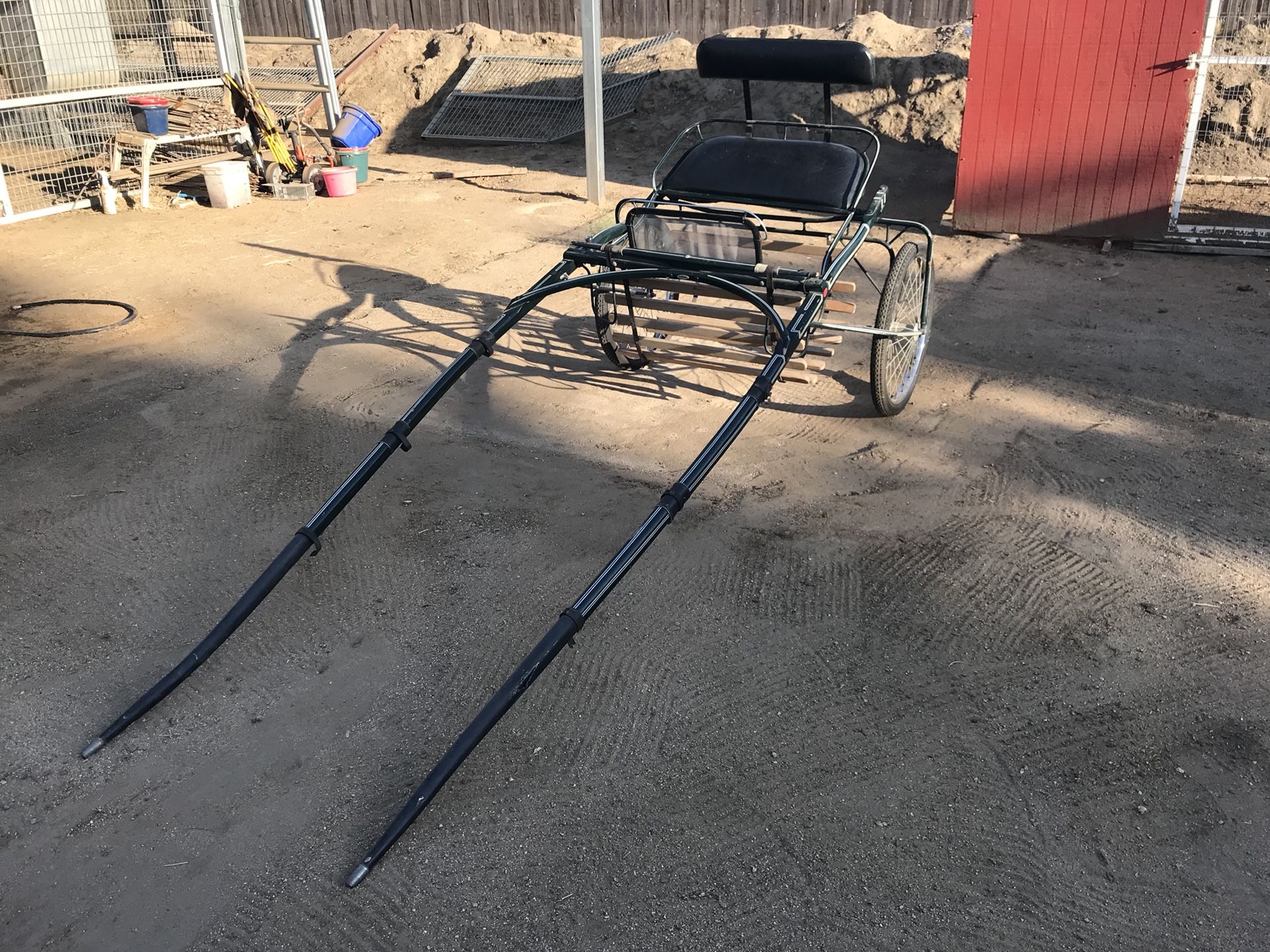 Wilform buggy works horse cart