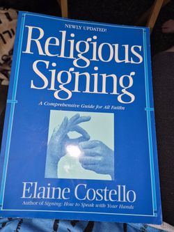 Religious Signing Book